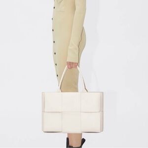 Bottega Veneta Cream Tote Bag